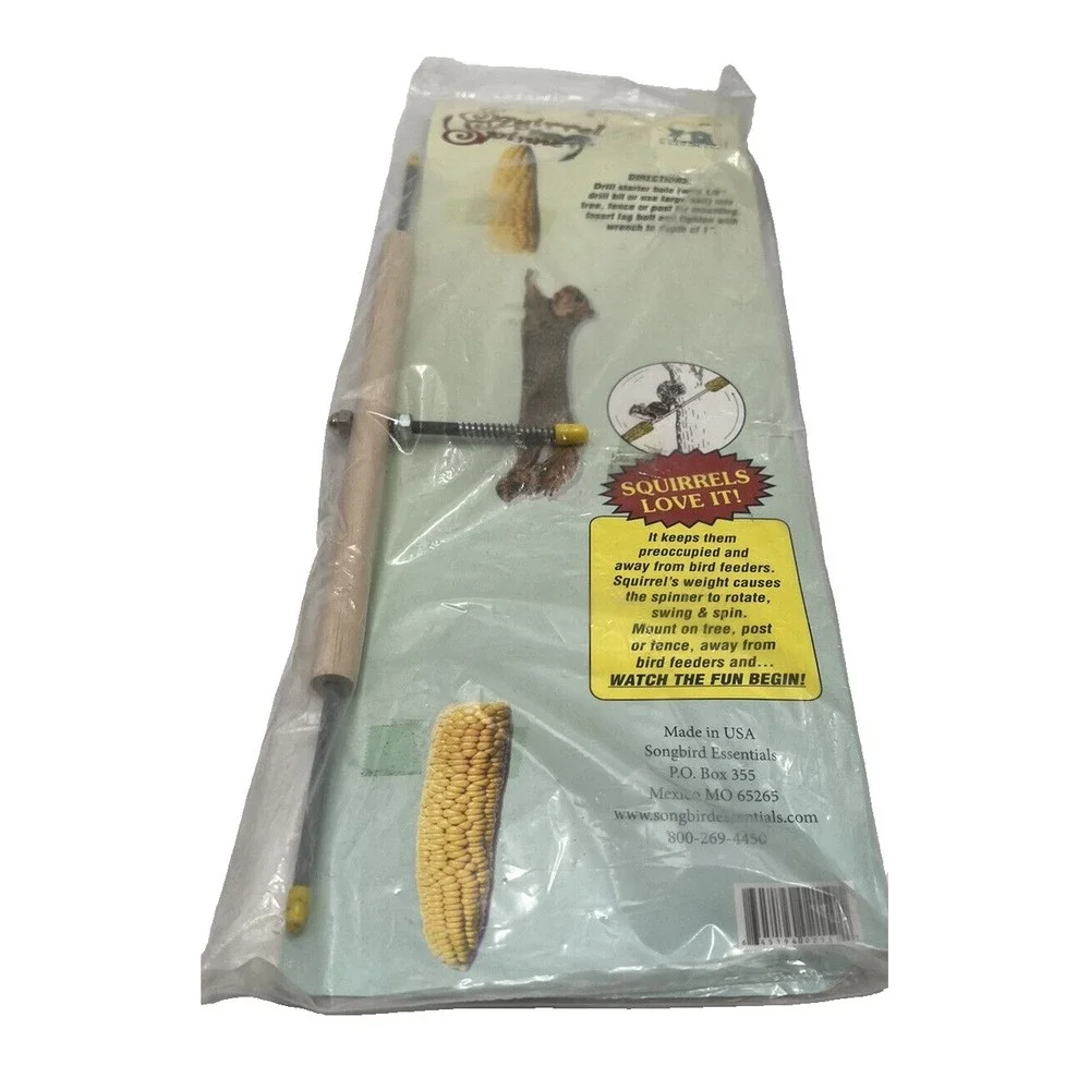 Squirrel Spinner Feeder Squirrels Love It Song Bird Essentials New In Package